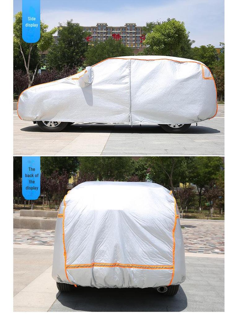 Thickened Anti-Hail Car Cover for Great Wall Tengyi C30 and C20R - Sunscreen Protection