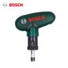 Bosch Набор бит для отвертки 9+1 с храповым механизмом, совместимый с электрическими дрелями и отвертками