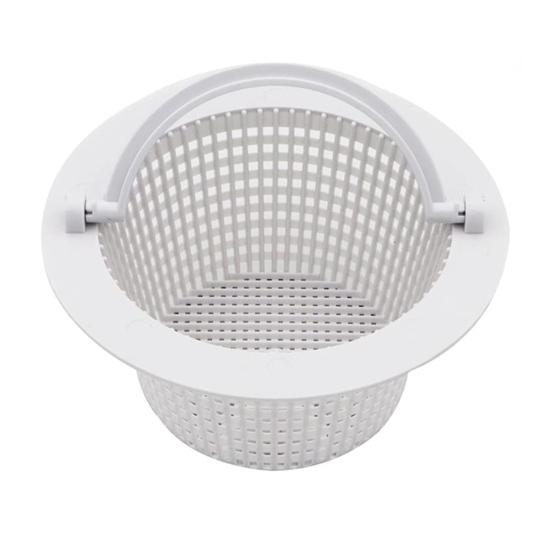 Замена корзины скиммера для бассейна с ручкой Долговечная фильтрующая корзина Простота обслуживания Профилактическая корзина для удаления мусора из бассейна Аксессуары для чистки