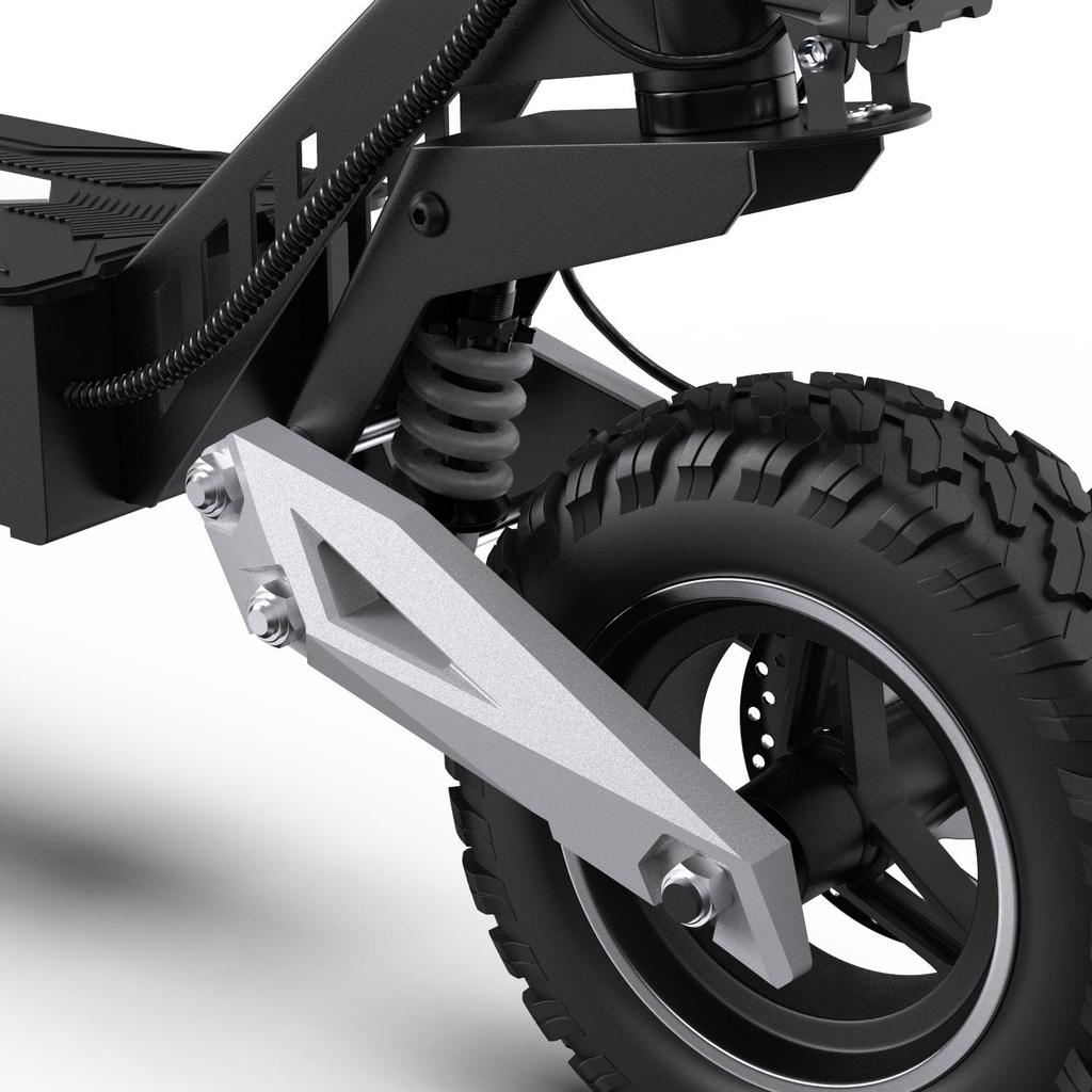 OOTD T10 Foldable Electric Scooter for Adults, 500W Motor, 35-45km Range, 11" Tires, 31kg Lightweight Commuter Scooter with Disc Brakes