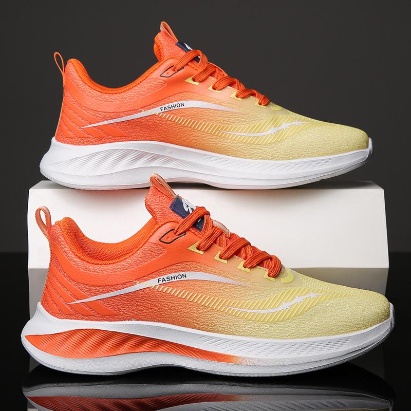 Мужская спортивная и повседневная обувь летняя низкая дышащая спортивная обувь кроссовки модная универсальная мужская повседневная обувь