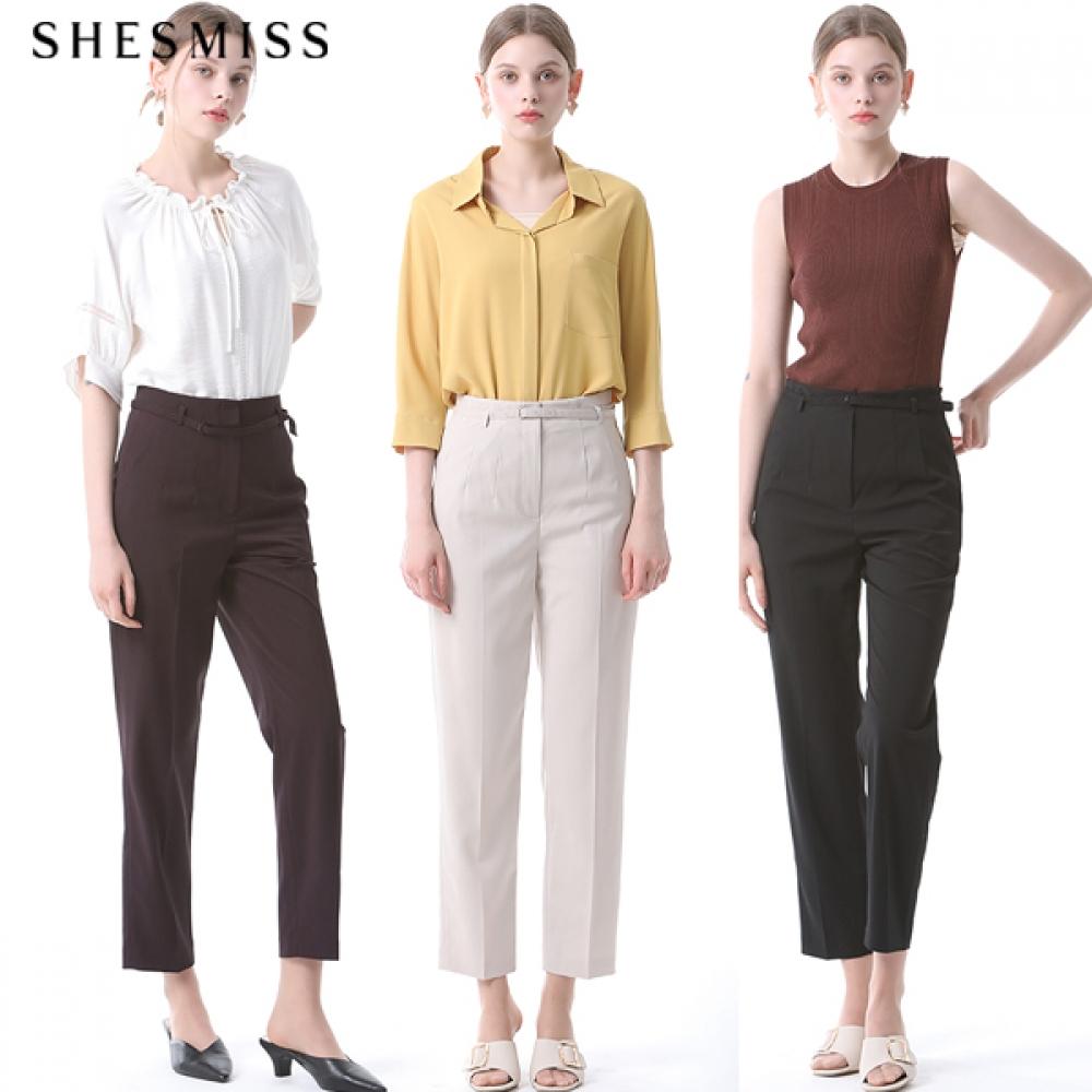 She S miSS Lena Belted Solid pantS