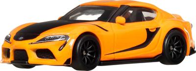 Hot Wheels Форсаж 2021 Toyota GR Supra Игрушечный автомобиль, Оранжевый, JBM00, Для детей от 3 лет
