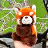 Red Panda Plush Doll Wrist Doll Snapping Circle Children's Bracelet Doll Cute Zoo Gift