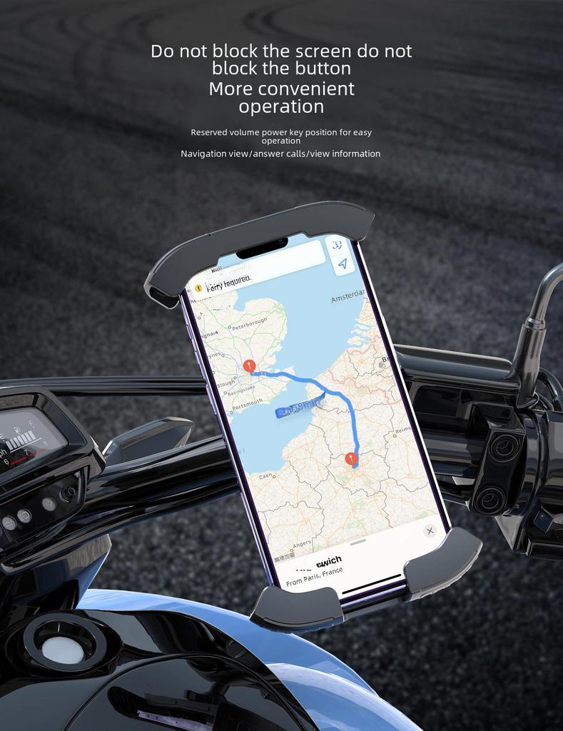Ударопрочный держатель для телефона для электровелосипедов и мотоциклов