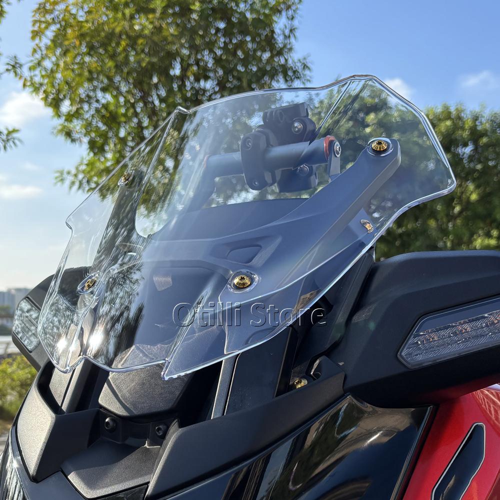 Для YAMAHA X-MAX300 XMAX300 XMAX 300 Tech MAX 2025 Мотоциклетное ветровое стекло Ветровик Ветрозащитный экран Дефлектор Обтекатель Защитное стекло от насекомых
