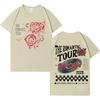 Singer Bruno Mars The Romantic new album tshrit Mens Women Oversized Casual High Quality harajuku loose tshrits teenagers Unisex