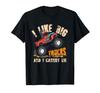 Vintage Monster Truck I Like Big Trucks And I Can Lie T-Shirt