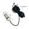 12V Светодиодный фонарь для рыболовной ловушки 108 светодиодов Рыболовный фонарь Светодиодные фонари для бассейна Лампа для поиска рыбы Привлекает креветок