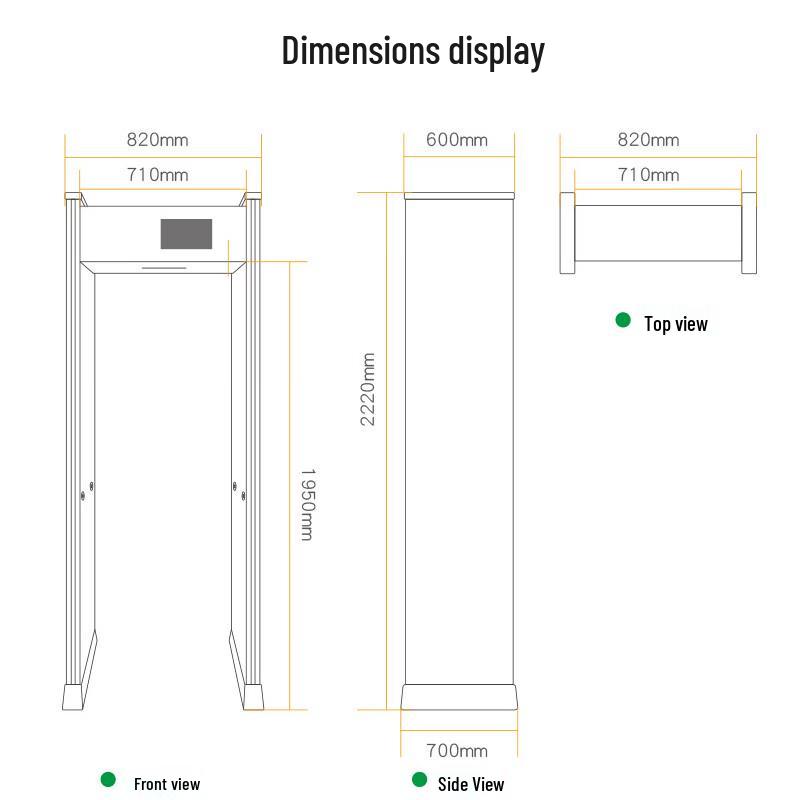 AI Smart Mobile Phone Detection Security Gate