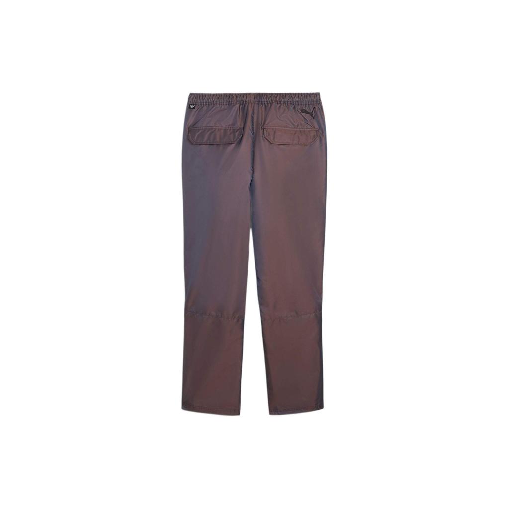 Puma Тканые повседневные удобные спортивные длинные брюки мужские низы фиолетовые 625342-01