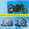 For KAWASAKI Z1000 2010-2020 Moto Front Sprocket Left Side Chain Guard Cover Engine Protection Black Motorbike Accessory
