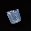 5pcs/set Transparent Flat-bottomed Spoon Plastic Measuring Spoon  Home Kitchen Baking Accessories