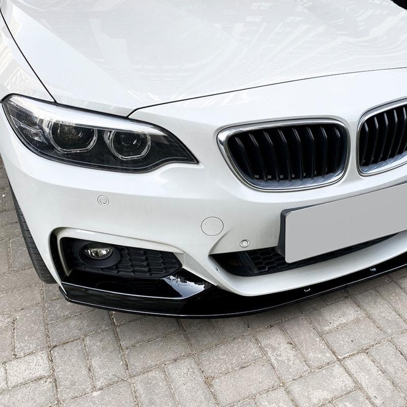 MP Style Front Bumper Lip Splitter Corner For BMW 2 Series F22 F23 M Sport 2015-2019 Exterior Refit Body Kit Accessories