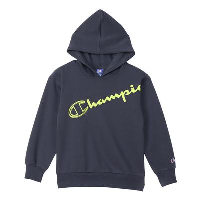 Куртка Parka Kids с длинным рукавом и логотипом, с капюшоном, для школьников, уголь CK-YS104