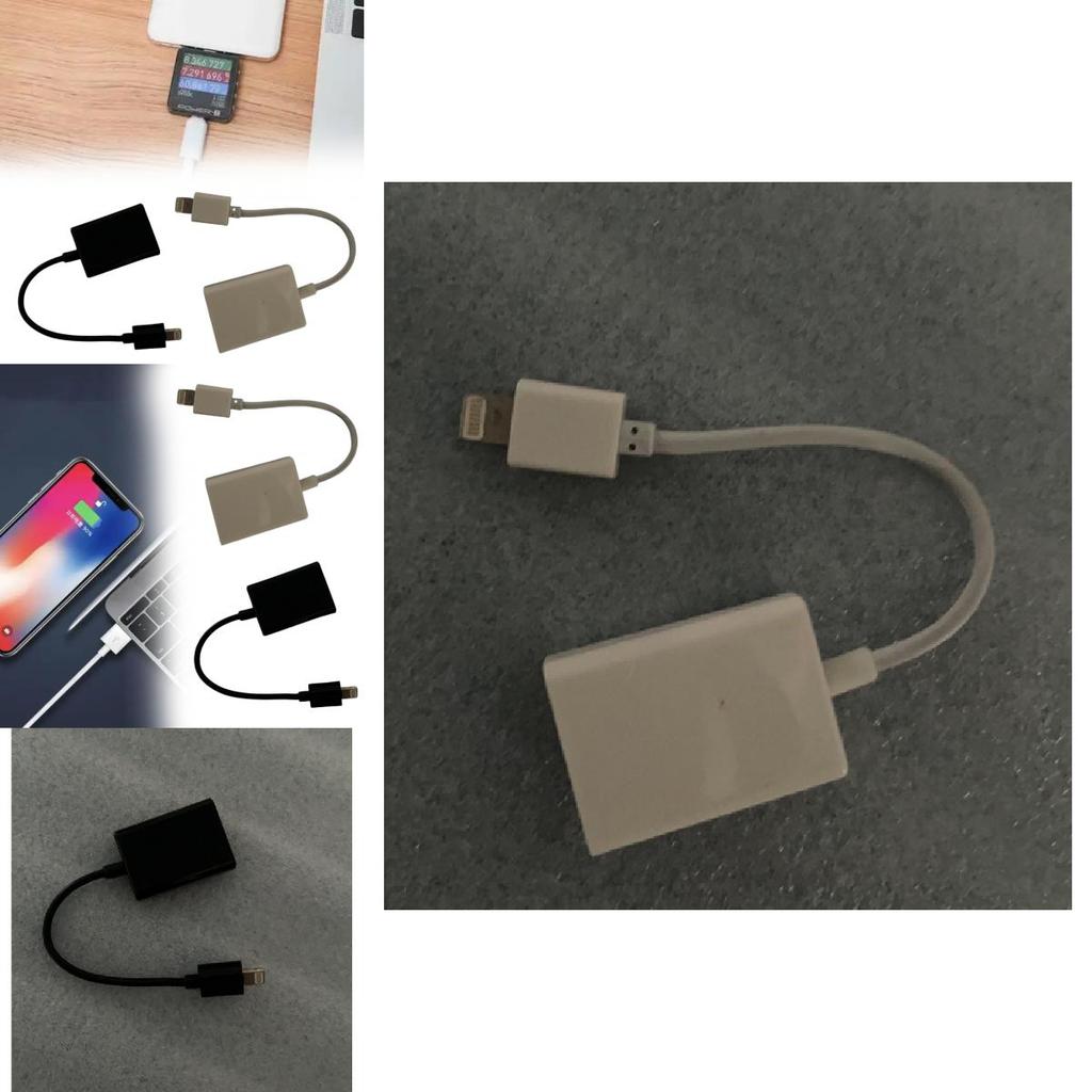 Адаптер Apple USB OTG для iPhone iPad с функциями зарядки и передачи данных для мобильных пользователей