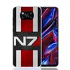 Чехол для телефона N7 Mass Effect для Xiaomi Poco F7 Ultra X7 X6 Pro X5 Redmi 15 15C 13 13C 12 12C 10 10A 10C 9 9A 9C 9T Оболочка Poco X7 X