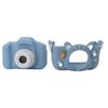 Children Camera 2in Screen AI Face Recognition Multifunctional USB Charging Automatic Kids Game Camera Blue