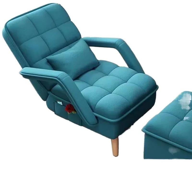 Outdoor Lazy Armchair Living Room Sofas Bed Corner Modern Modular Armchairs Recliner Sleep Home Furniture