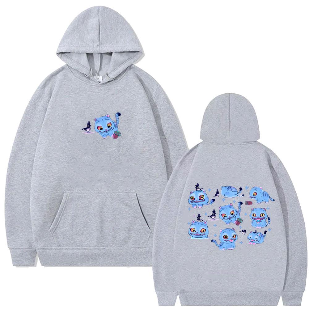 K-pop Толстовка с графикой охотников на демонов, Смешная толстовка с капюшоном с принтом дерпи-тигра, Мужские и женские модные толстовки