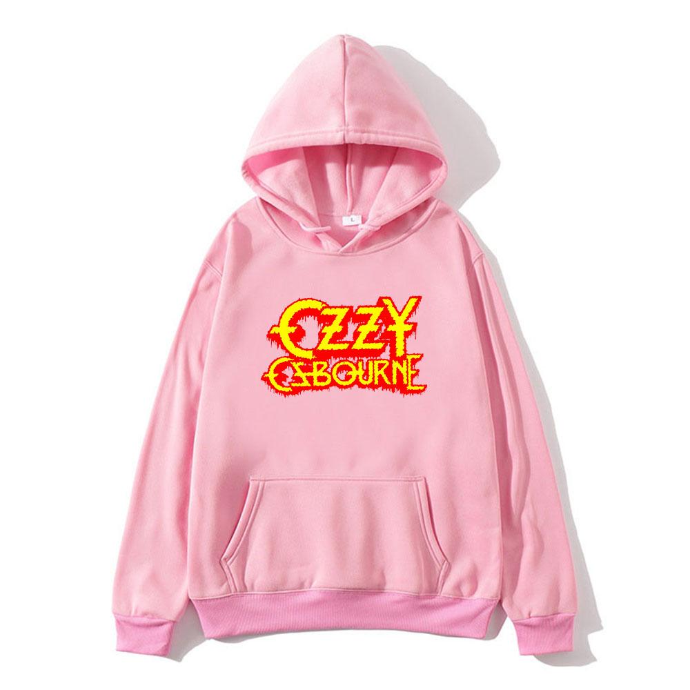 Худи Ozzy Osbourne с длинным рукавом, модная повседневная толстовка для мальчиков/девочек, ретро, милая одежда, Ropa Hombre с капюшоном