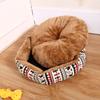 Кровать для кошек, корзина для кошек, кровать для собак, супермягкий моющийся коврик для домашних животных, спальный мешок, лежак для маленьких и средних собак