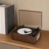 Retro Portable Music Player with Speaker, Bluetooth-compatible Desktop Player with Remote Control for Home, Support USB/Type-C