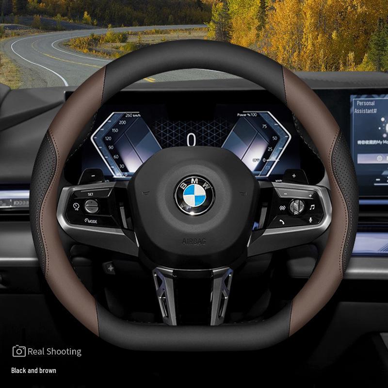 Steering Wheel Cover for BMW 2024 3, 4, 5, 7 Series, 2025 3 Series 325Li/330, X3
