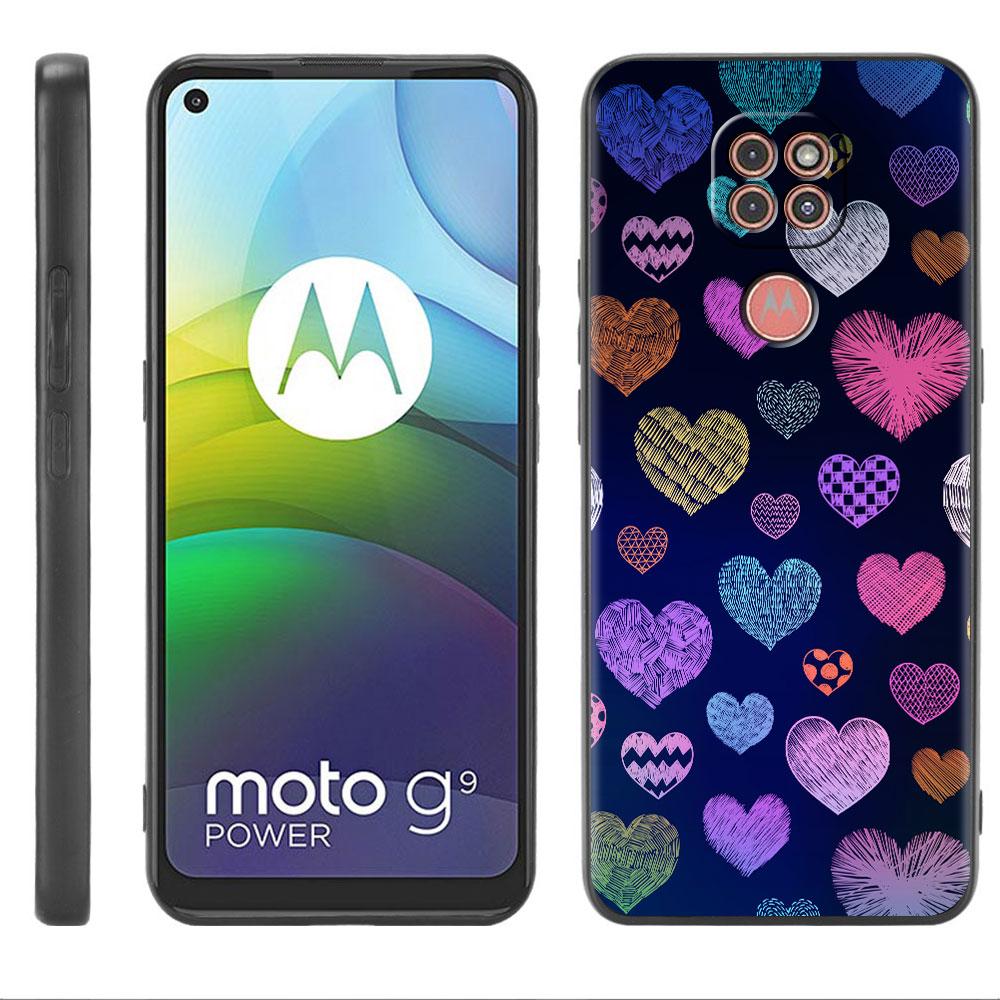 Чехол для Motorola G30 G60 G9 Play One Fusion Plus Edge 20 G8 Power Lite G22 G50 G200 G51 G71 G31, чехол для телефона Love You Pink Hear