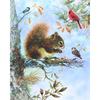 Алмазная картина, вышивка крестиком, алмазный домашний декор, белки и птицы, стразы, Алмазная вышивка