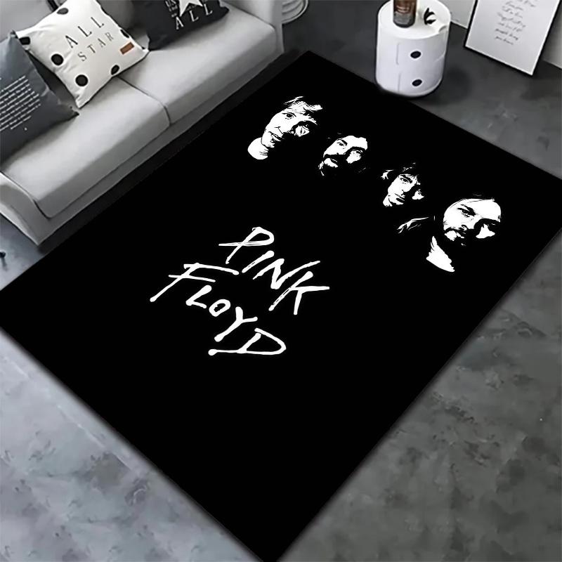 Pink Floyd Carpet Rug for Living Room Bedroom Home Sofa Decoration,Kids play Nonslip Floor Mat