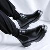 Chelsea boots men's autumn and winter smoke boots men's British style platform trendy men's Martin boots 2113-R