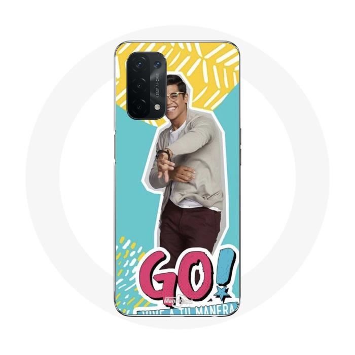 Coque pour Oppo A74 5G Poursuis Tes Rêves Simón Go! Vive a tu manera
