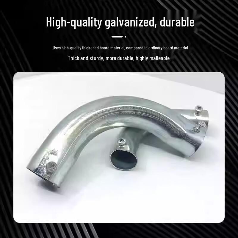 KBG/JDG Galvanized Pipe 90-Degree Elbow