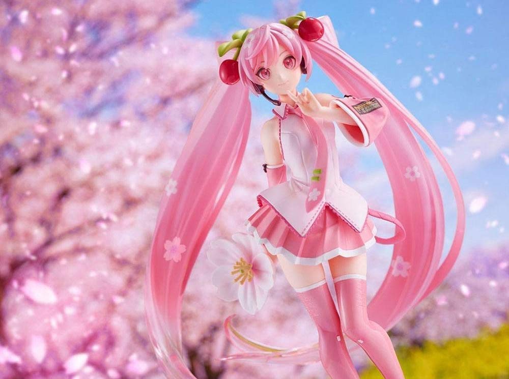 Оригинальная фигурка TAITO Sakura Miku 2021ver. (Приз)
