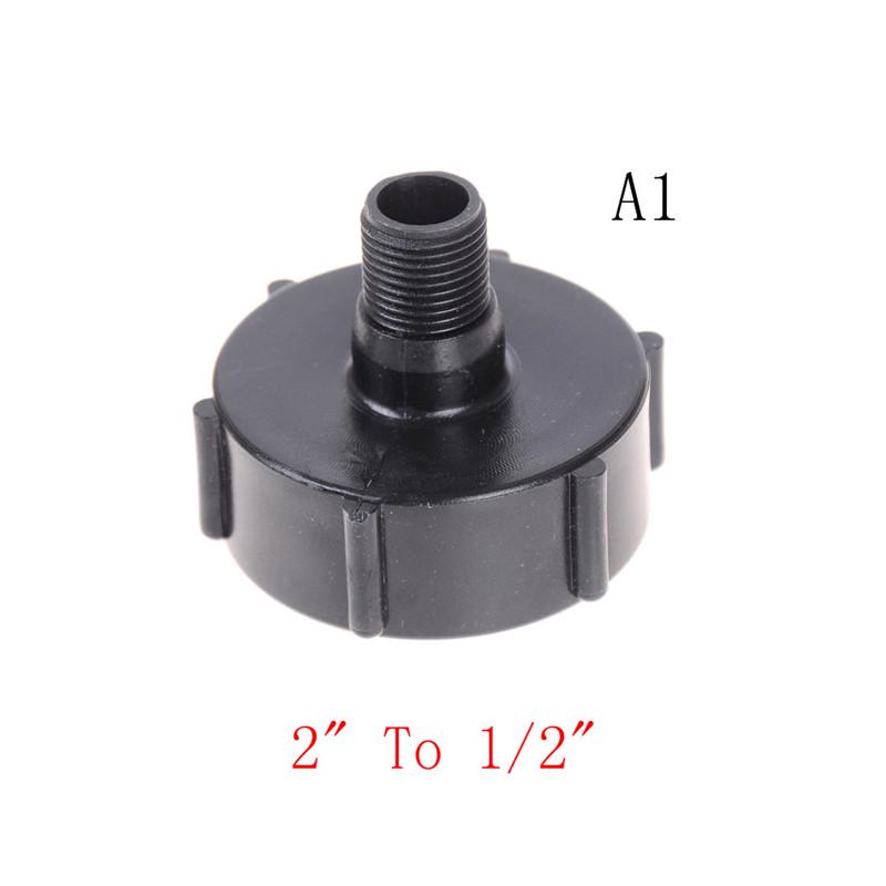 Адаптер для слива IBC Tote Tank с крупной резьбой 2" на 1/2" 3/4" для садового шланга