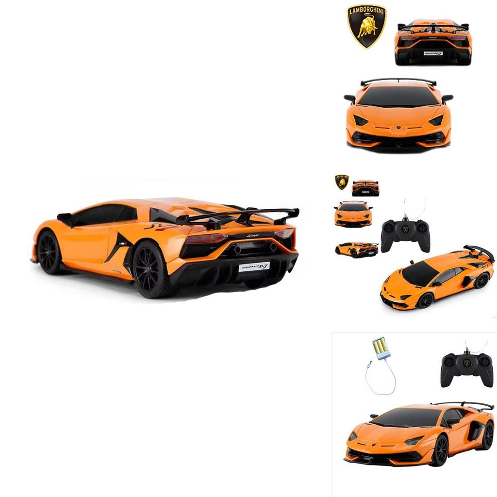Модель автомобиля Lamborghini на радиоуправлении, перезаряжаемая детская игрушка, подарок для мальчиков, спортивный автомобиль