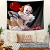Personalized Pennywise the Dancing Clown Background Tapestry,Custom Name Birthday Party,Multifunctional Wall Decoration for Home Decor,Various Occasio