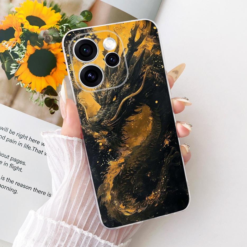 For Oppo Reno 15 FS Case Reno15 F 5G CPH2801 Luxury Butterfly Painted Cover Soft Slim Phone Case For Oppo Reno15 Pro Fundas Bags