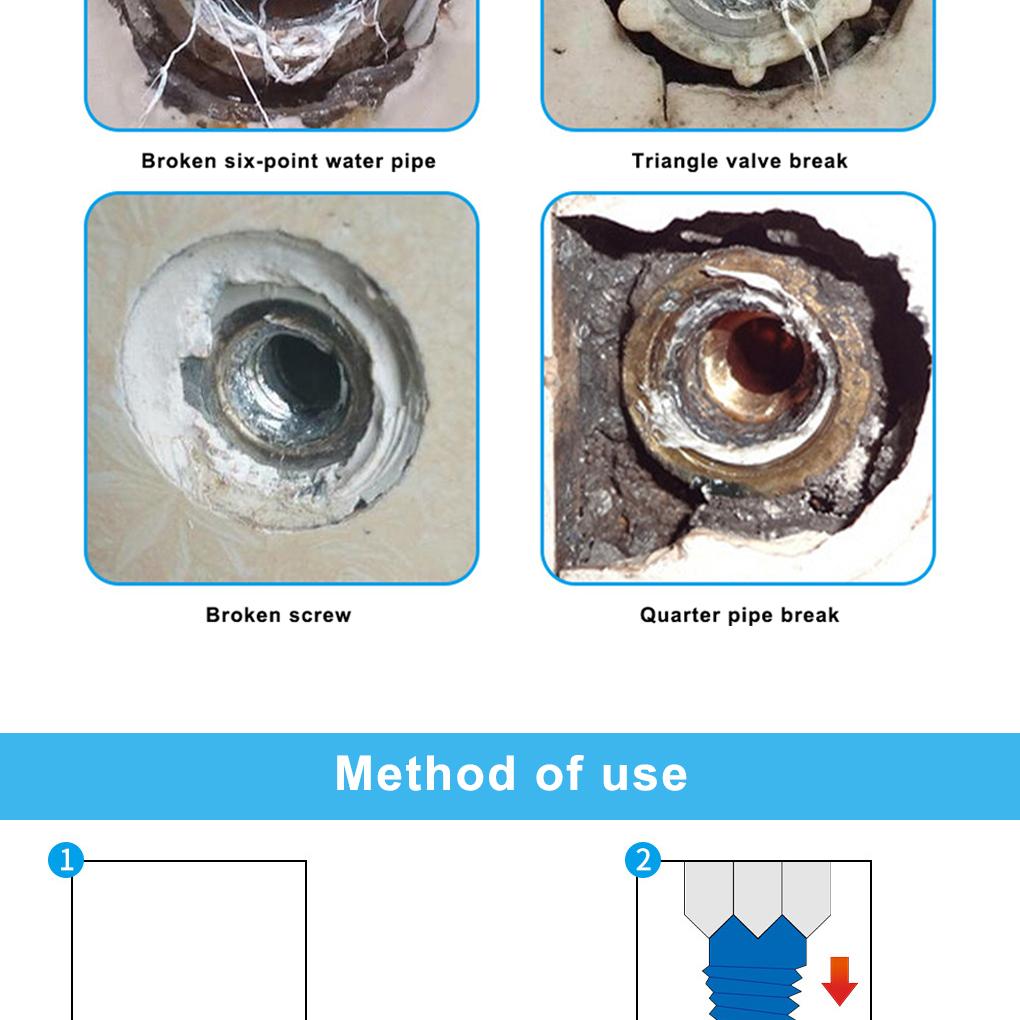 1/2 Inch 3/4 Inch Screw Extractor Set Home Office Repair Broken Damaged Drill Bits Remover Kit Hose Repair Accessories