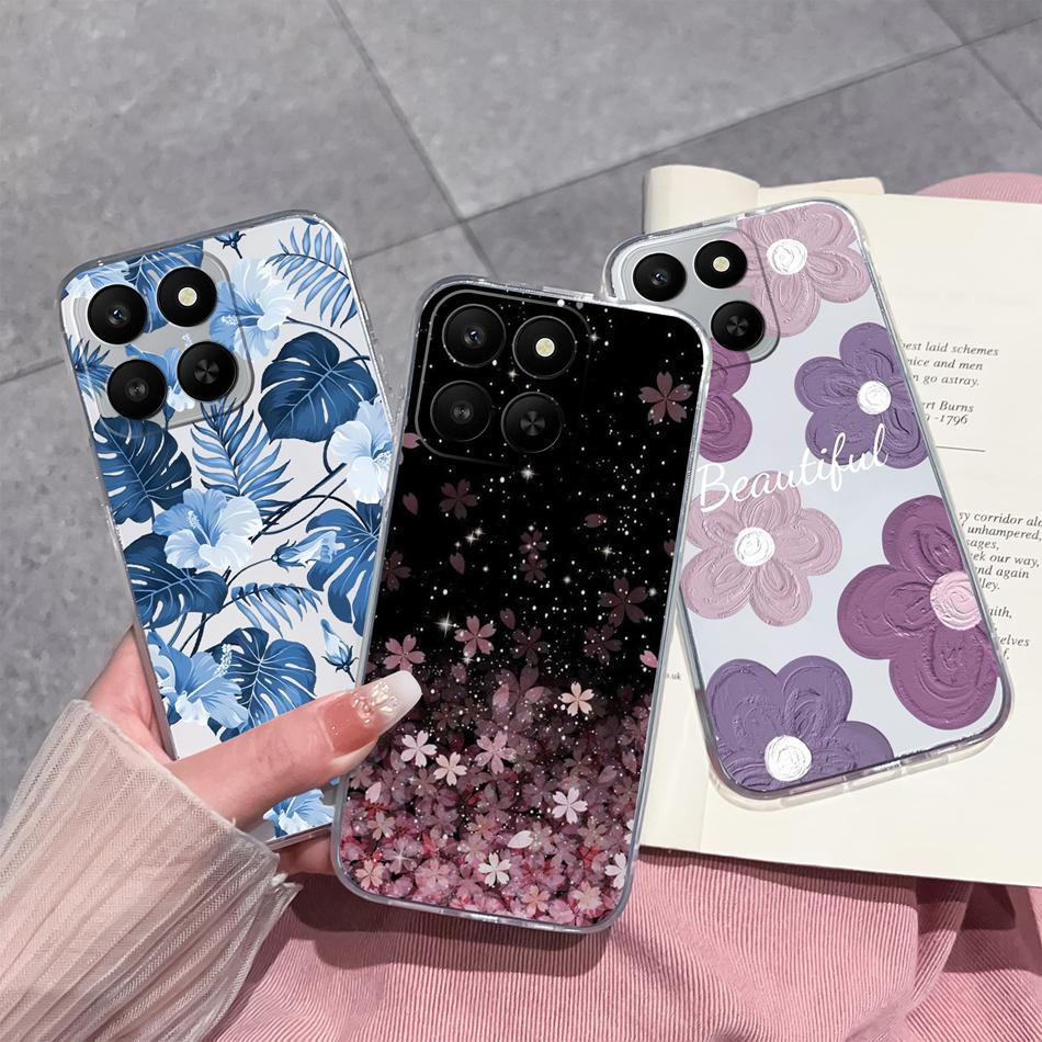 For Honor 400 Smart Phone Case Leisure Style Patterns Soft Silicone TPU Transparent Lightweight Cover For Honor400 Smart Bumper