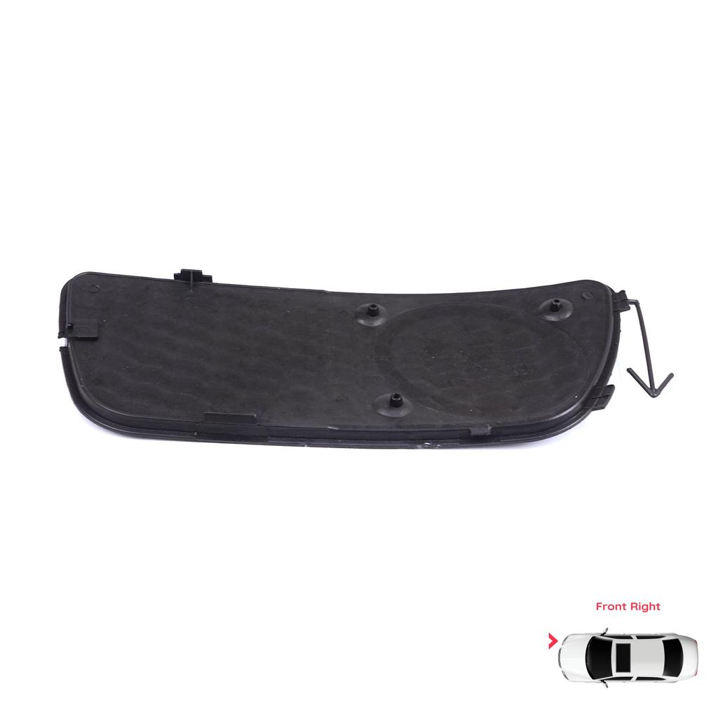 BSP1188-2 Рамка решетки противотуманных фар переднего бампера без отверстий правая для Fiat Palio Siena 1 178 2007-2016 Albea 2002-2012 51703144