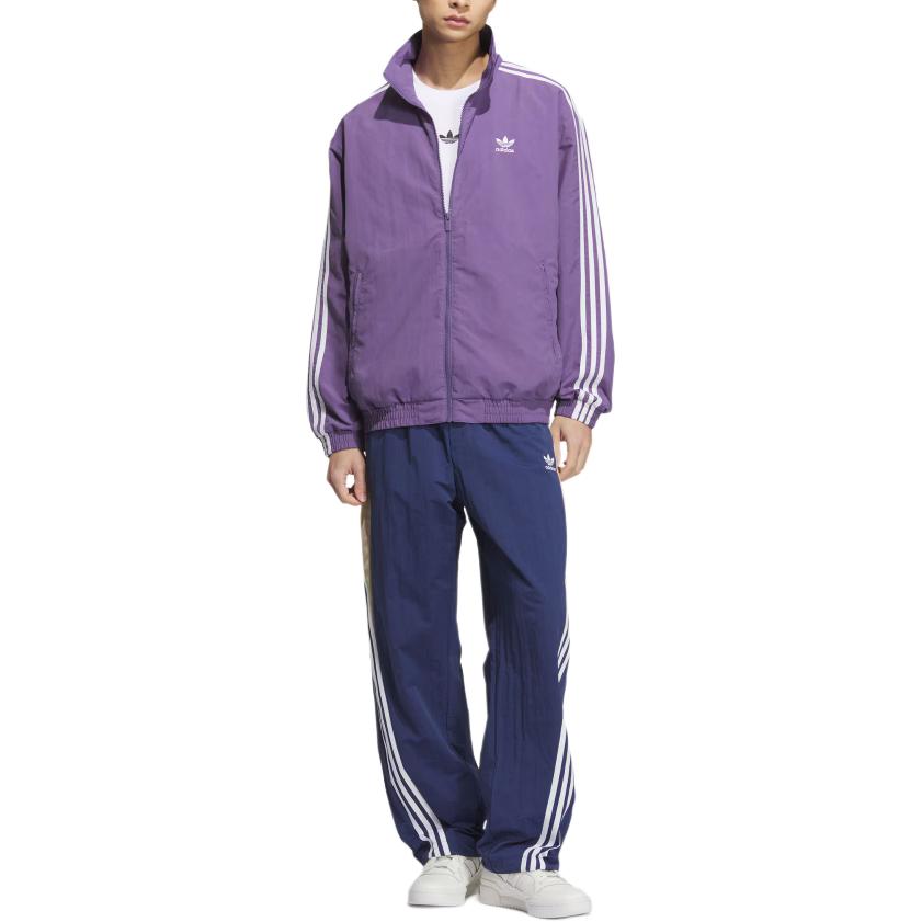 adidas Мужская куртка Originals Firebird Технологичная Фиолетовая KC1456
