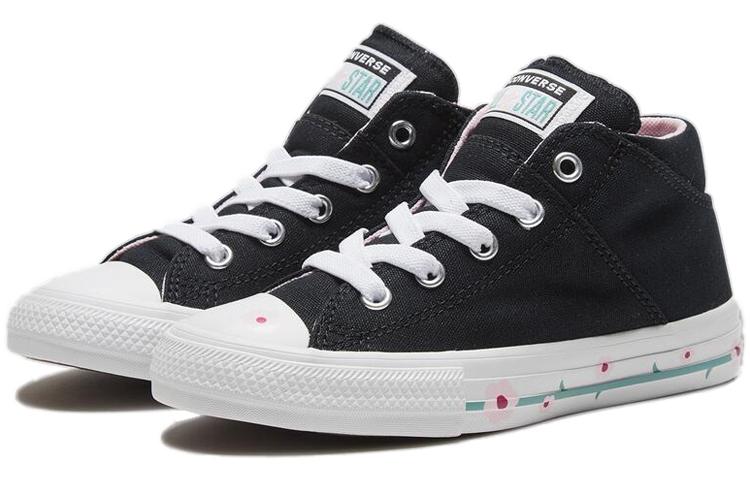 Kids' Sneakers Converse Chuck Taylor All Star Madison Comfortable Mid top Kids Canvas Shoes Black Children