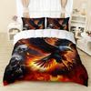 Three-Piece Quilt Cover 3D Digital Printing Bedding Set Bed Cover