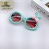 Детские солнцезащитные очки с рисунком, милые, очень милые, с бантом из кролика, детские очки для мальчиков и девочек, солнцезащитные очки Tide