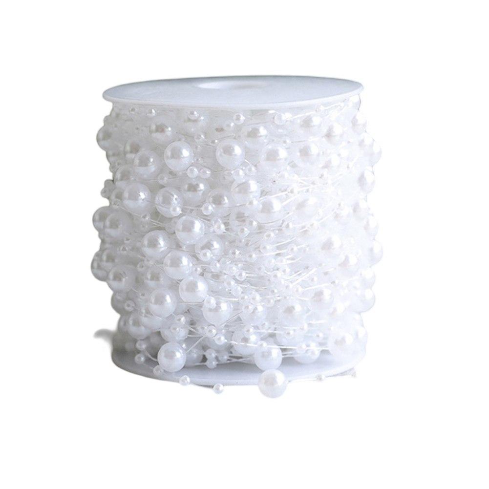 1pc 10m Christmas Tree Beads Garland Artificial Beads Trim Garland Decor For Party Holiday Seasonal Décor Chain Bead Christmas