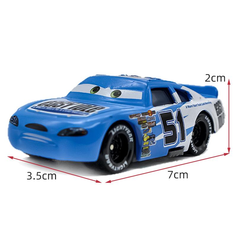 Disney Pixar Cars No.95 Молния Маккуин Модель автомобиля Металлические игрушки и хобби Для детей Для мальчиков Для малышей и детей Дети Подарок на день рождения Игрушечные машинки и поезда