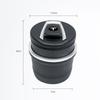 ZDFVU1 Car Cigarette Ashtray Cup LED Light Portable Detachable For Tesla SpaceX Model 3 Y S X Y-Eur Highland Roadster Bonina Coil