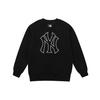 New MLB New York Yankees Sweatshirts Unisex Black 31MT04111-50L